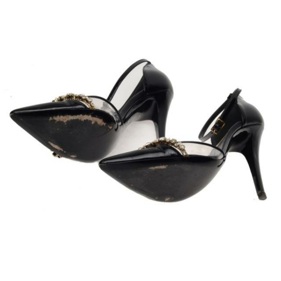 DSQUARED2 Black Embellished Stilettos - Picture 5 of 5